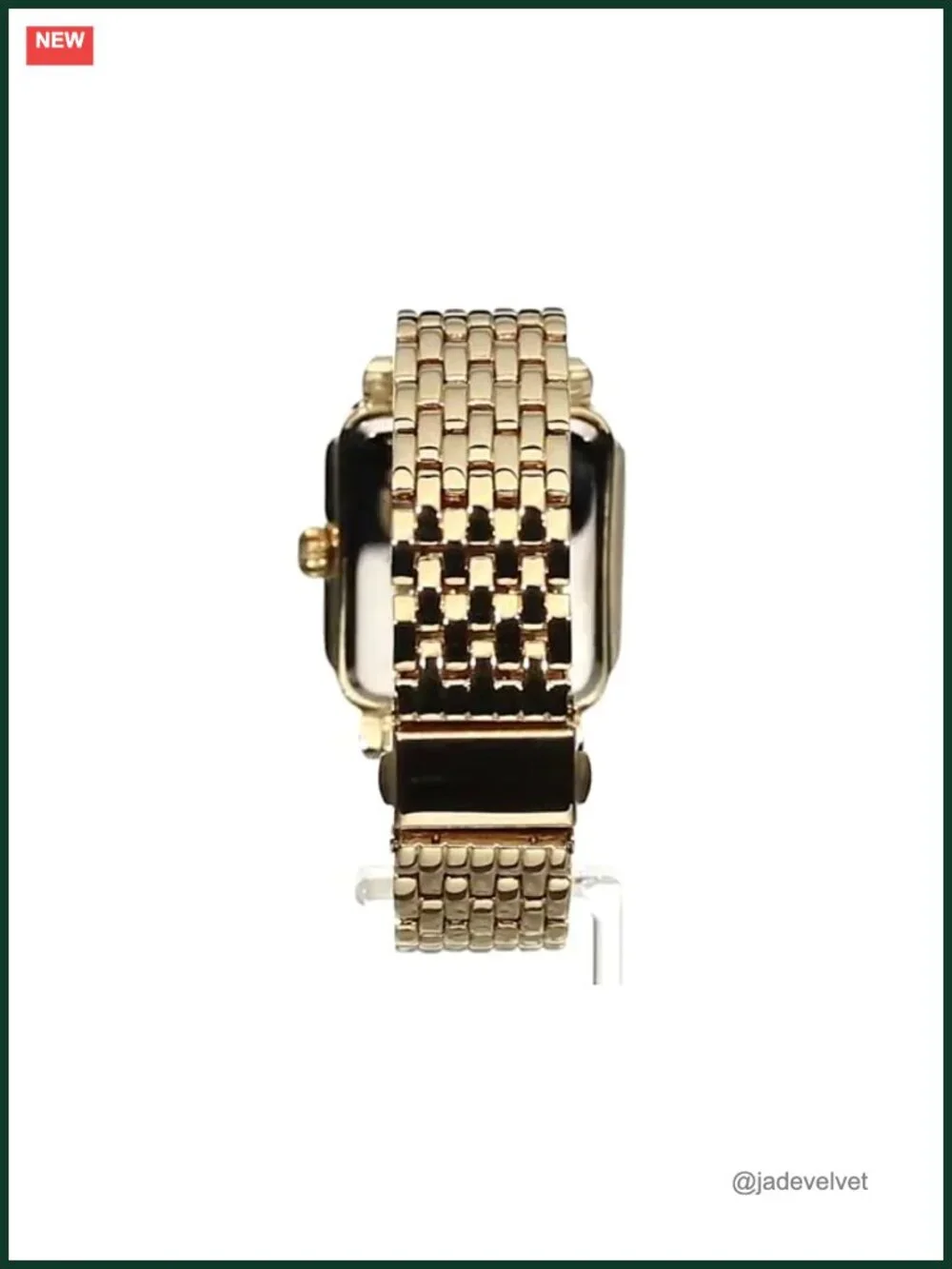 Women's Rectangle Crystal Bezel Roman Numeral Bracelet Watch